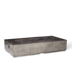 Legend 72" Rectangular Fire Table in Dark Basalt (Propane)