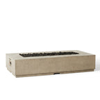 Legend 72" Rectangular Fire Table in Light Basalt (Propane)