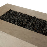 Legend 72" Rectangular Fire Table in Light Basalt (Propane)