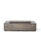 Legend Fire Table Lid in Dark Basalt