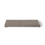 Contempo and Indio Rectangular Fire Table Lid in Light Basalt