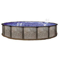 12ft x 52in Round Hard Sided Steel Frame Above Ground Pool