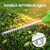 2.6 m Extendable Hedge Trimmer with 90° Head and 10 m Cable