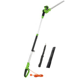 2.6 m Extendable Hedge Trimmer with 90° Head and 10 m Cable