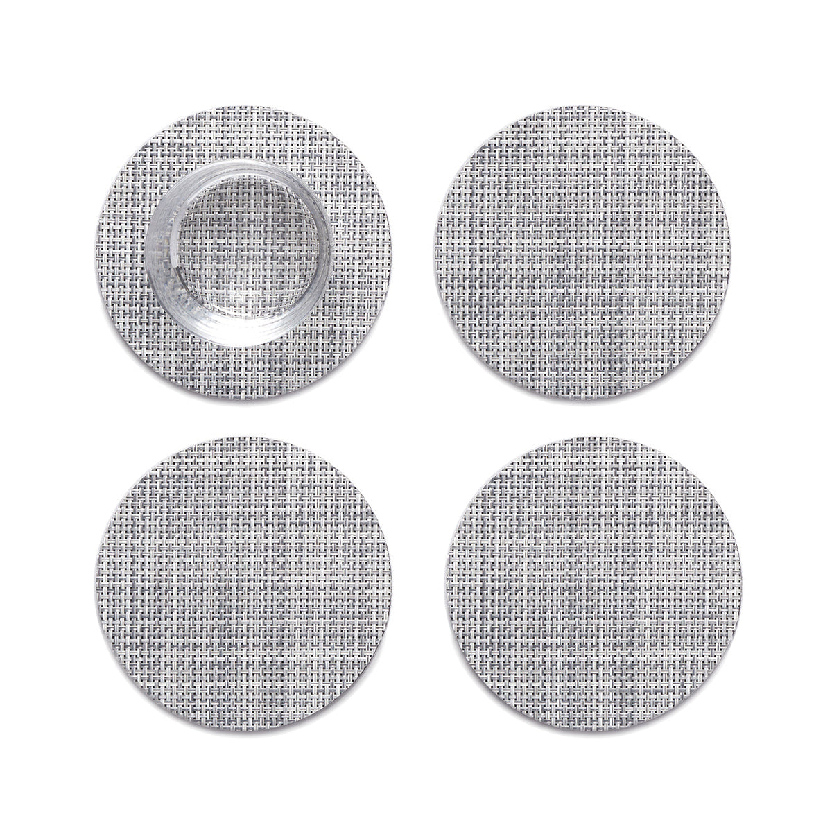 Mini Basketweave Coaster Set