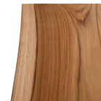 Montara 110" Live Edge Teak Dining Table