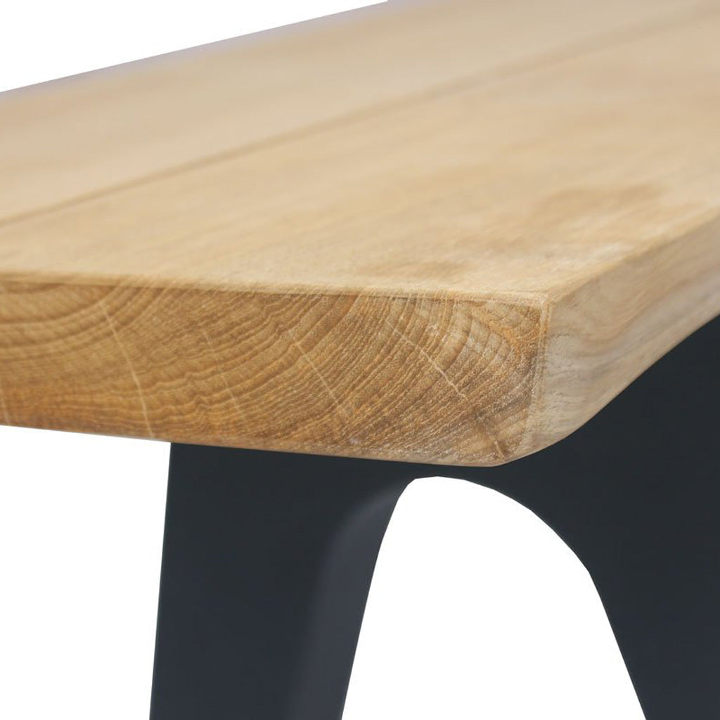 Montara 94" Live Edge Teak Bench