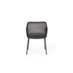 Montecito Dining Chair in Charcoal Aluminum
