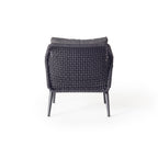Montecito Lounge Chair in Charcoal Aluminum