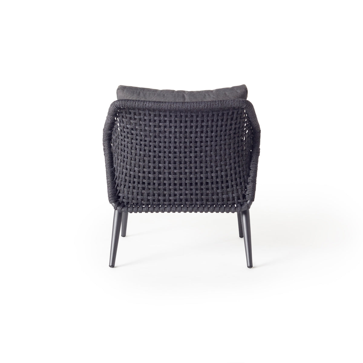 Montecito Lounge Chair in Charcoal Aluminum