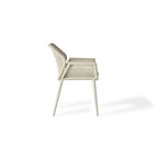 Montecito Dining Chair in Dune Aluminum