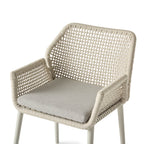 Montecito Dining Chair in Dune Aluminum