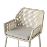 Montecito Dining Chair in Dune Aluminum