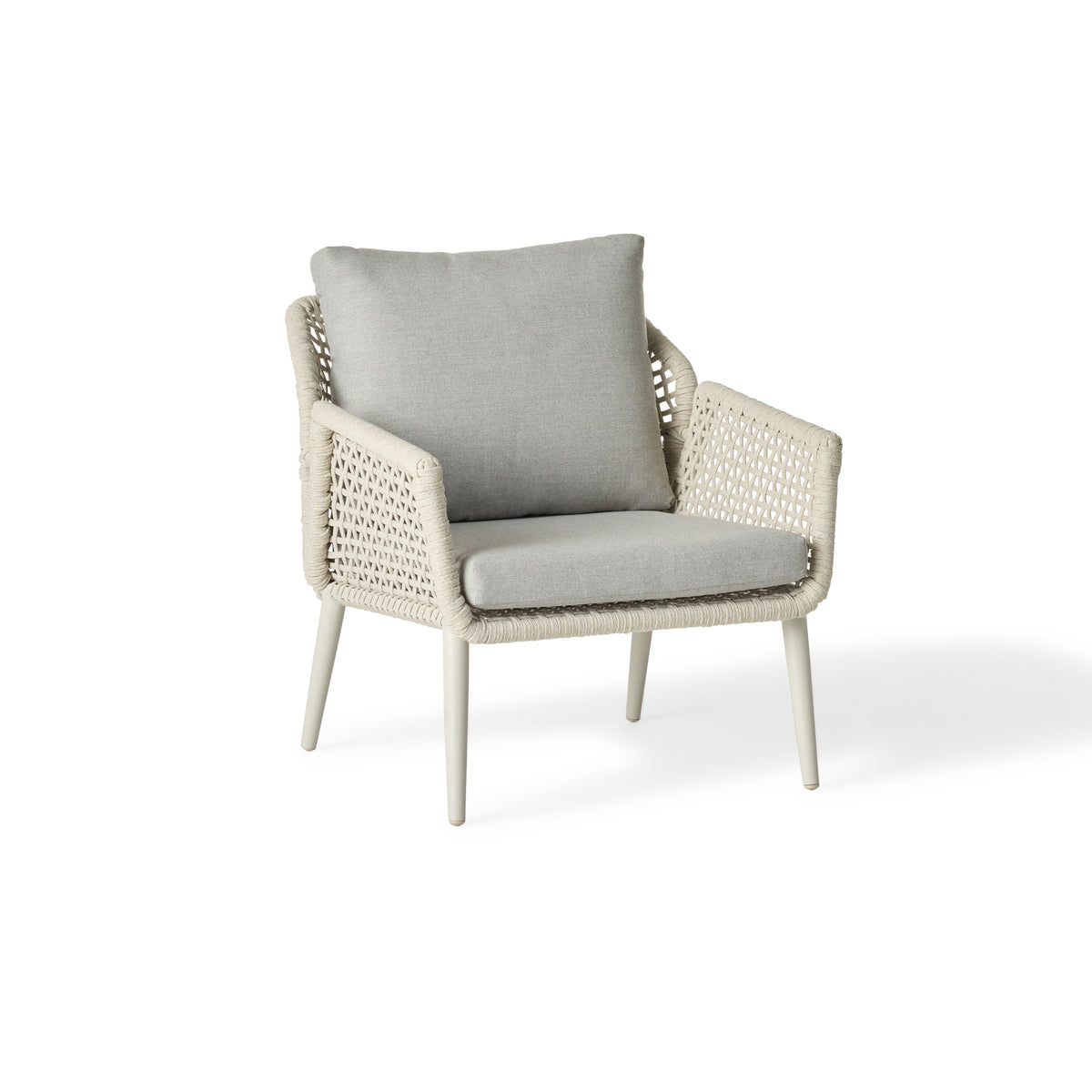 Montecito Lounge Chair in Dune Aluminum