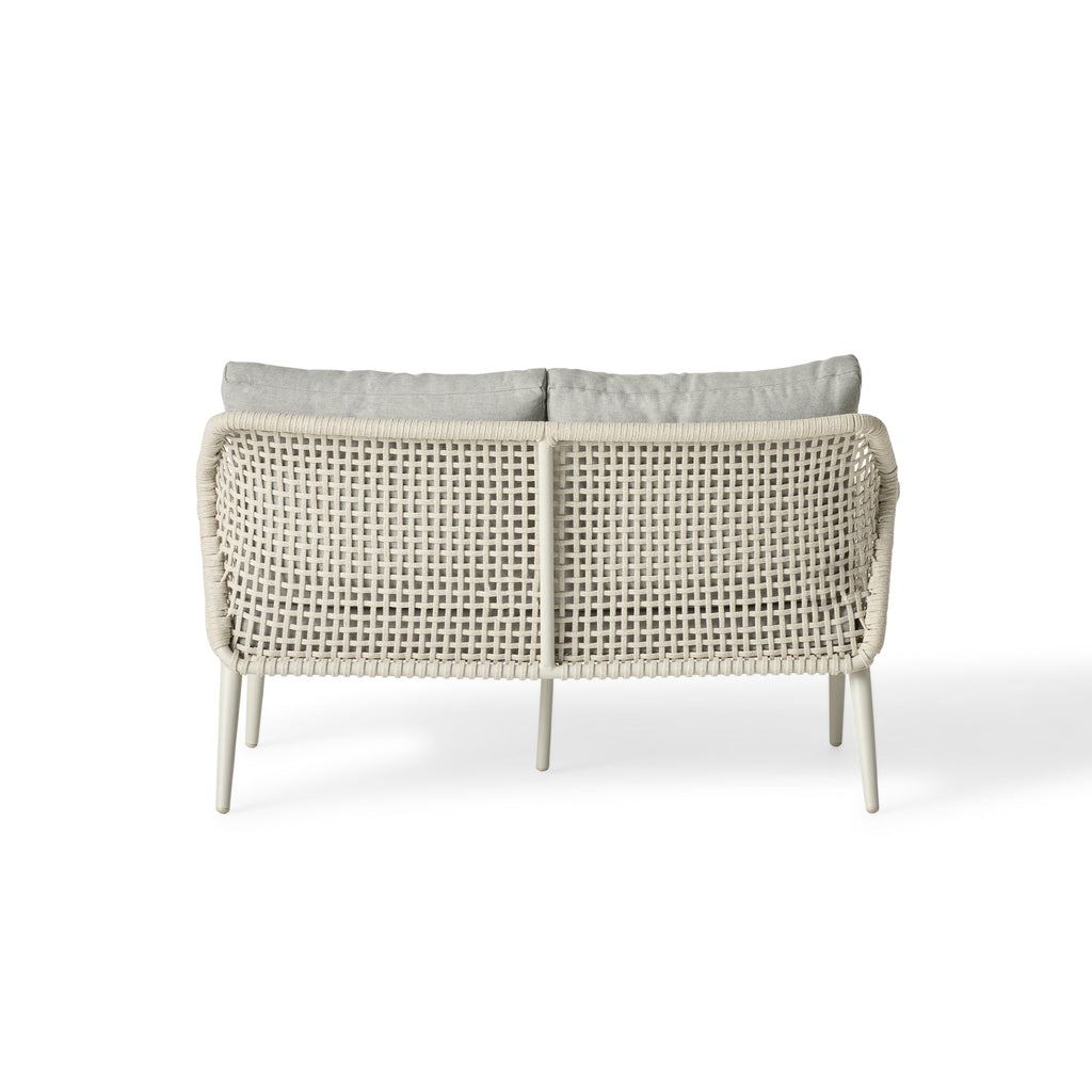 Montecito Loveseat in Dune Aluminum