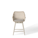 Montecito Swivel Counter Chair in Dune Aluminum