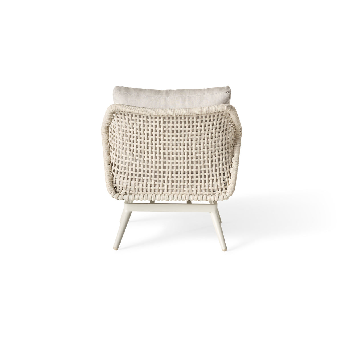 Montecito Swivel Lounge Chair in Dune Aluminum
