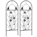 2 Pack Garden Trellis for Climbing Plants, 39" Tall