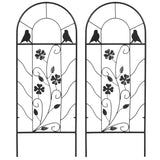 2 Pack Garden Trellis for Climbing Plants, 39" Tall
