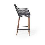 Napa Bar Chair in Charcoal