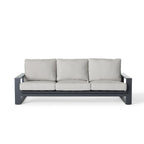 Nicasio Sofa in Charcoal Aluminum