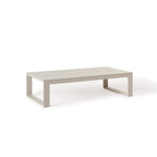 Nicasio Coffee Table in Dune Aluminum