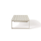 Nicasio Coffee Table in Dune Aluminum