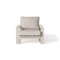 Nicasio Lounge Chair in Dune Aluminum