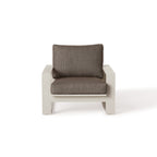 Nicasio Lounge Chair in Dune Aluminum