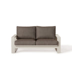 Nicasio Loveseat in Dune Aluminum