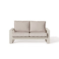 Nicasio Loveseat in Dune Aluminum