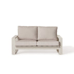 Nicasio Loveseat in Dune Aluminum