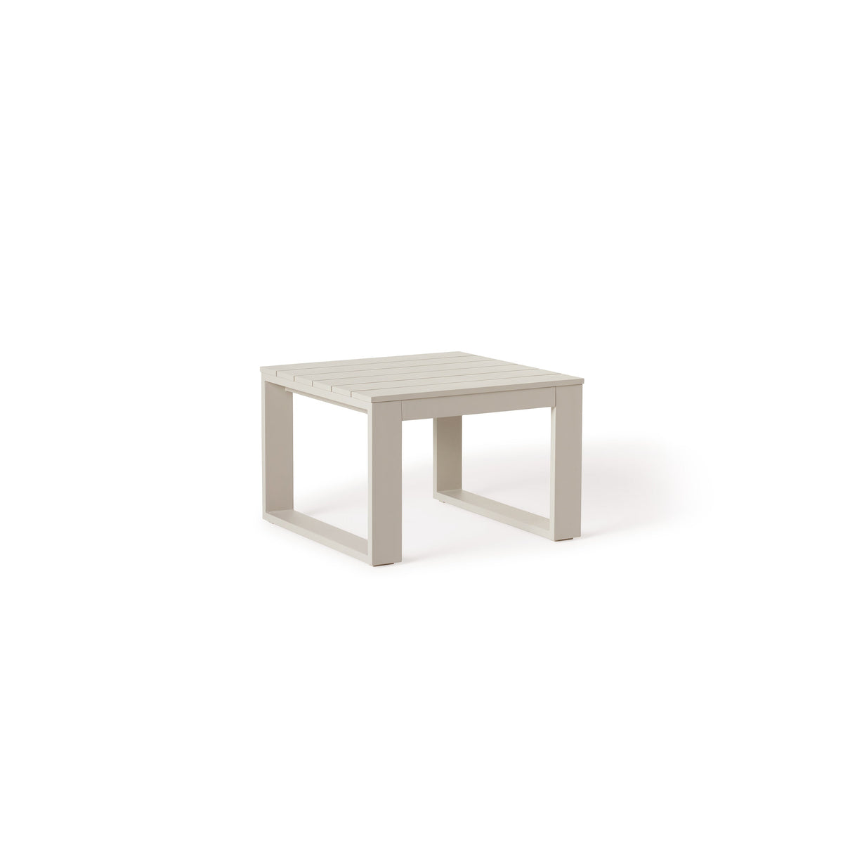 Nicasio Side Table in Dune Aluminum