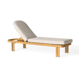 Ojai Chaise Lounge in Teak