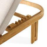 Ojai Chaise Lounge in Teak