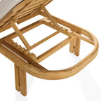 Ojai Chaise Lounge in Teak