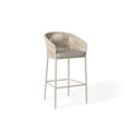 Olema Bar Chair in Dune Aluminum