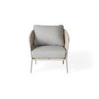 Olema Lounge Chair in Dune Aluminum
