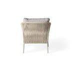 Olema Lounge Chair in Dune Aluminum