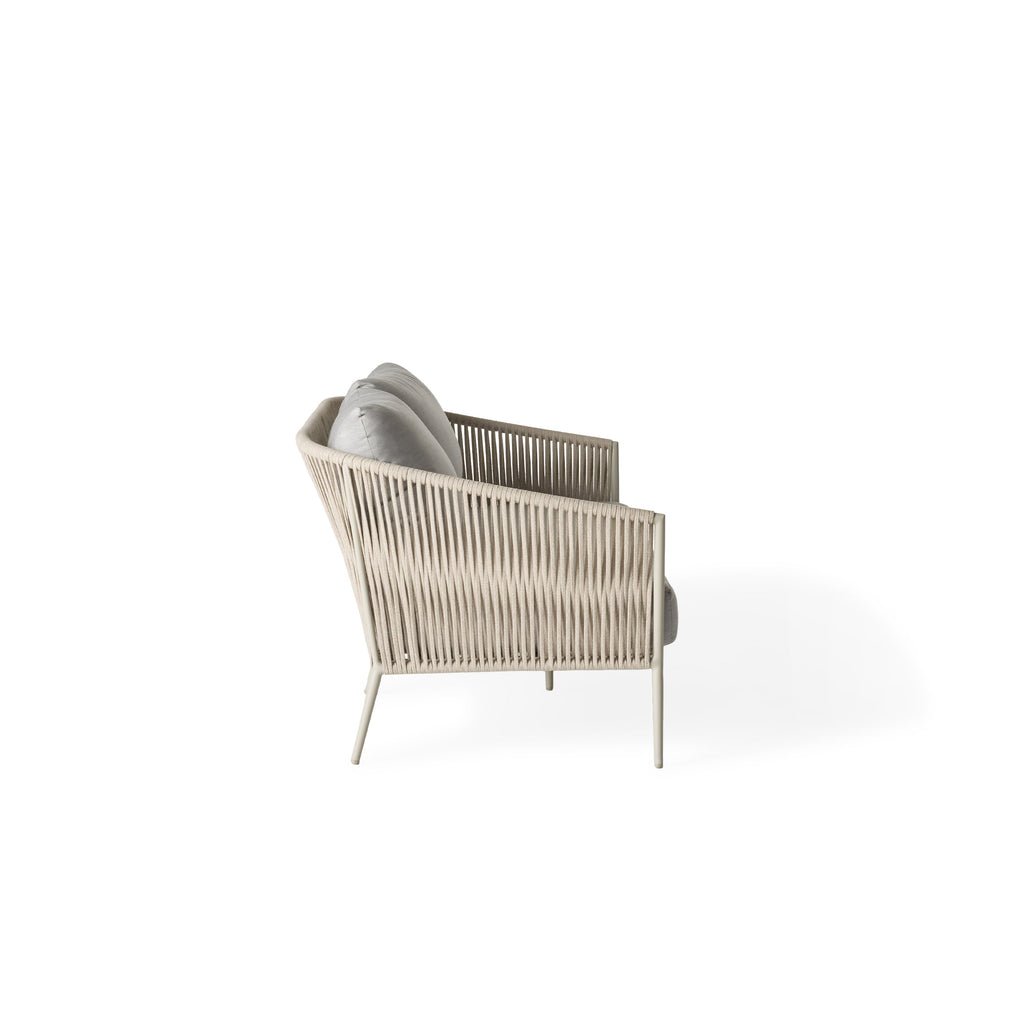 Olema Loveseat in Dune Aluminum