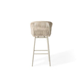Olema Swivel Bar Chair in Dune Aluminum