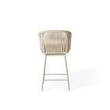 Olema Swivel Counter Chair in Dune Aluminum