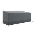 75" x 28.3" x 29.9" Waterproof Patio Sofa Cover, Grey