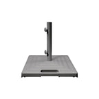 Monaco Square Umbrella Base with Wheels - Platinum