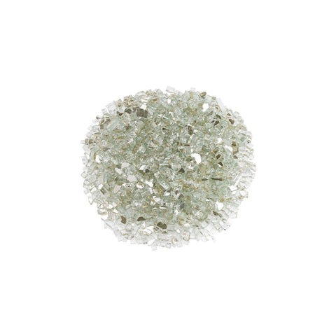 1/4" Platinum Reflective Fire Glass (10 lbs)