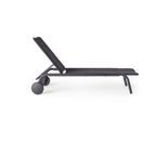 Presidio Chaise Lounge in Charcoal
