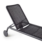 Presidio Chaise Lounge in Charcoal