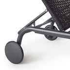 Presidio Chaise Lounge in Charcoal