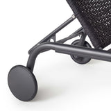 Presidio Chaise Lounge in Charcoal