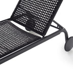 Presidio Chaise Lounge in Charcoal